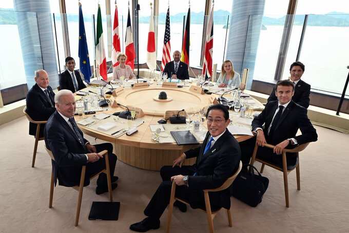 G7 leaders vow new set of tech, services sanctions to ‘starve Russian war machine’ G7 leaders vow new set of tech, services sanctions to ‘starve Russian war machine’