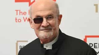 Salman Rushdie makes first public appearance since knife attack last year: 'Violence must not deter us'