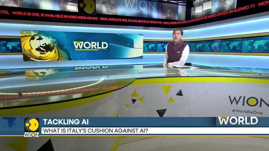 What is Italy's cushion against AI?