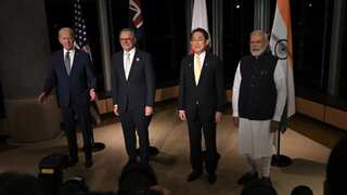 Quad summit: Leaders condemn North Korea for its 'destabilising ballistic missile launches'