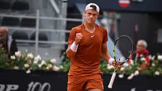 Italian Open: Holger Rune rallies past Casper Ruud in three sets to reach Rome final