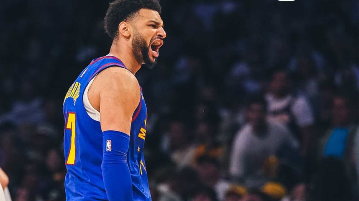 NBA West Finals Murray drops 37 as Nuggets beat Lakers 119108 to take