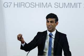 At G7 summit, Sunak says Ukraine must win war, hails Zelensky's attendance at summit