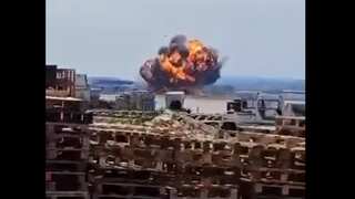 WATCH | F/A-18 Hornet fighter jet nosedives, bursts into flames in Spain