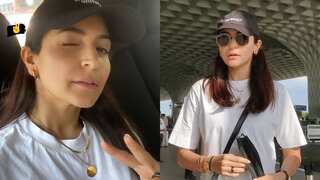 Anushka Sharma opts for comfy athleisure look as she jets off to Bengaluru for IPL