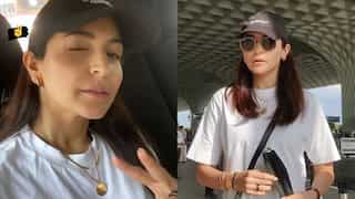 Anushka Sharma opts for comfy athleisure look as she jets off to Bengaluru for IPL