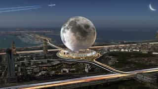 Dubai’s $5 billion real estate project envisions a 900-foot moon-like resort
