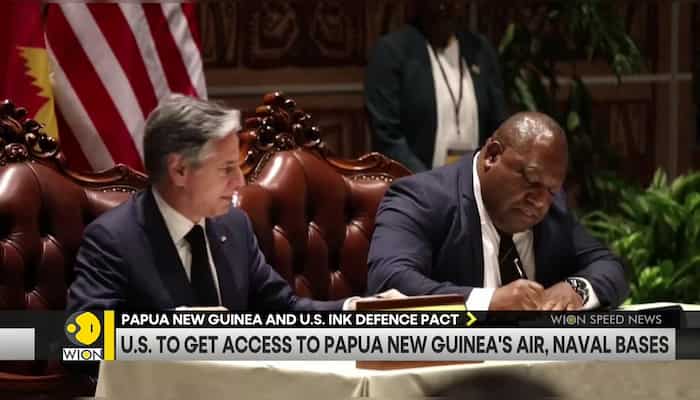 Papua New Guinea and US ink Defence pact | WION Speed News