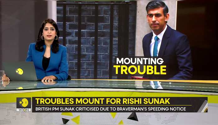 Gravitas: UK PM Rishi Sunak gets stuck in Braverman's speeding case