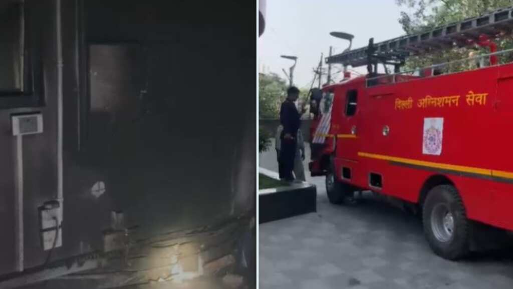 India: Fire spreads from projector room of cinema hall in Delhi