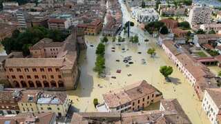 Italy's Meloni visits flood-hit areas as EU mobilises emergency equipment to help authorities