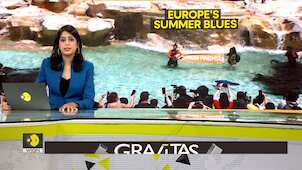 Gravitas: Climate activists pour vegetable charcoal in Trevi fountain
