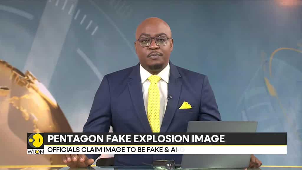 Fake image of explosion at Pentagon briefly goes viral