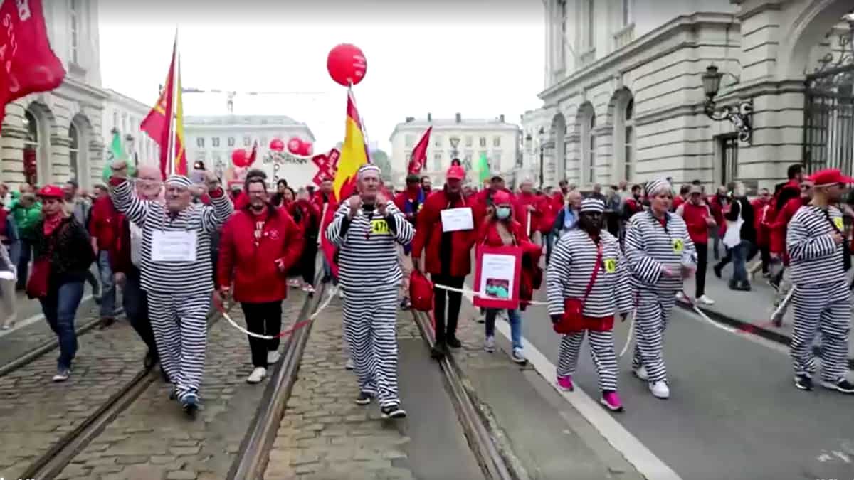 Demand for better worker rights