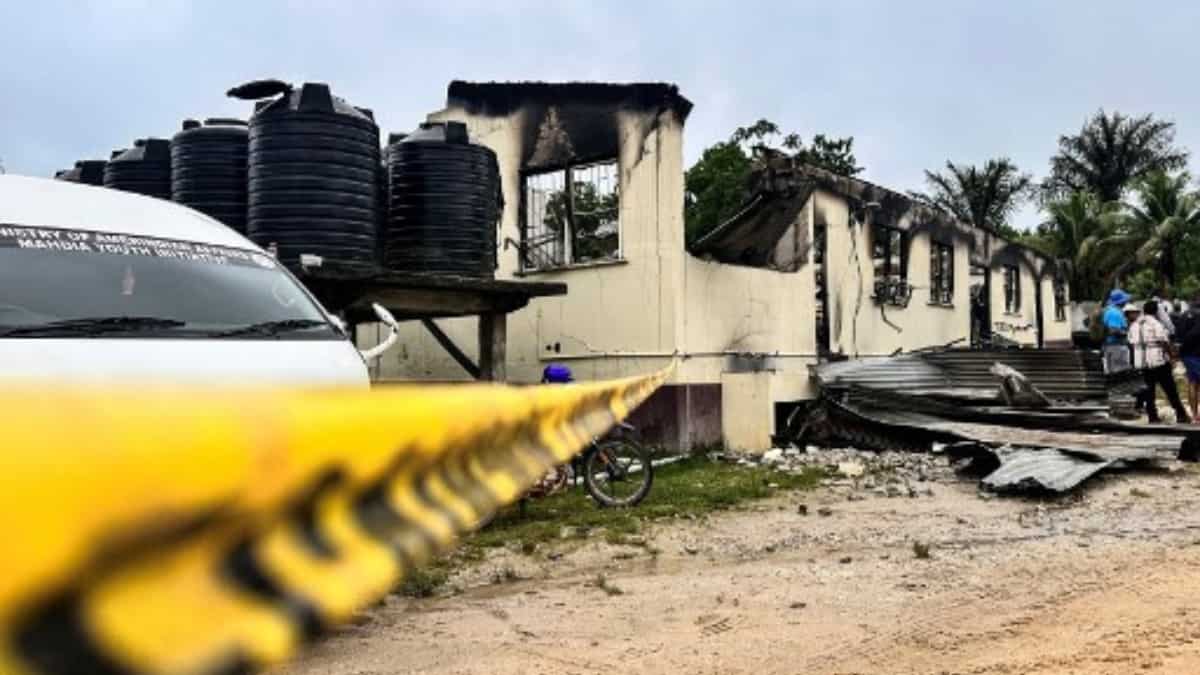 Guyana school dorm fire that killed 19 was set off by girl over cell phone confiscation: Official Guyana school dorm fire that killed 19 was set off by girl over cell phone confiscation: Official
