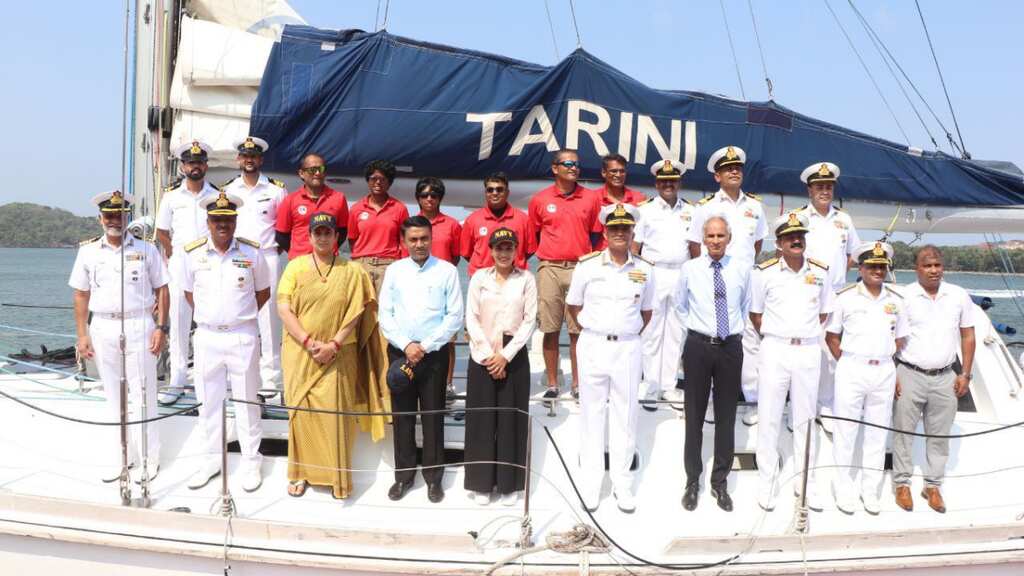 Indian Navy chief announces solo circumnavigation expedition for woman officer aboard INSV Tarini