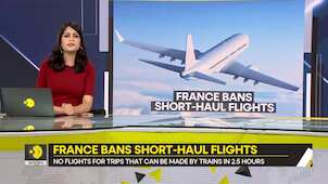 Gravitas: France bans short-haul flights | Fight against climate change