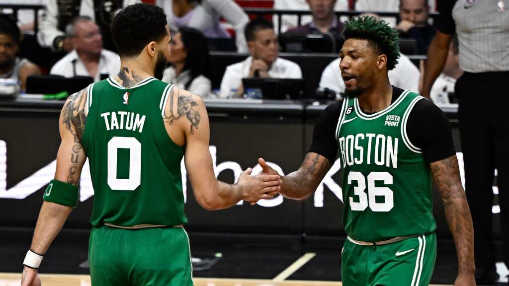 2023 NBA East Finals: Tatum leads Celtics past Heat in Game 4 to keep series alive