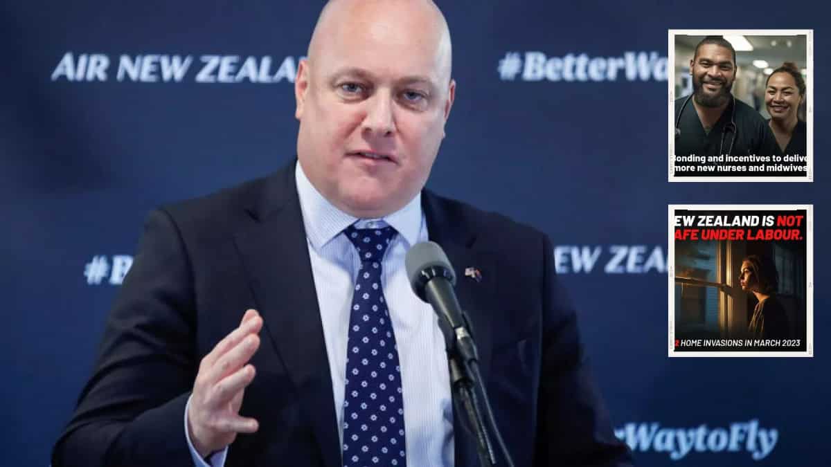 Political party in New Zealand admits to using AI-generated people in attack ads Political party in New Zealand admits to using AI-generated people in attack ads