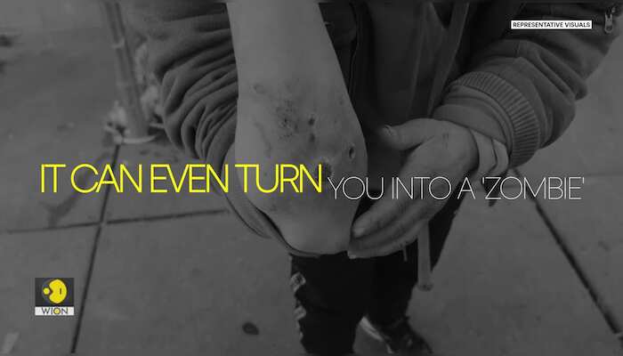 Flesh-eating ‘zombie’ drug that has ravaged US cities reaches the UK