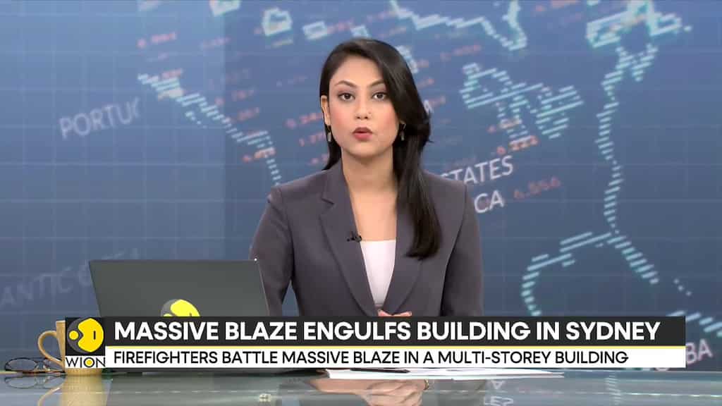 Australia: Massive fire engulfs building in Sydney, 20 fire truckers deployed to extinguish blaze