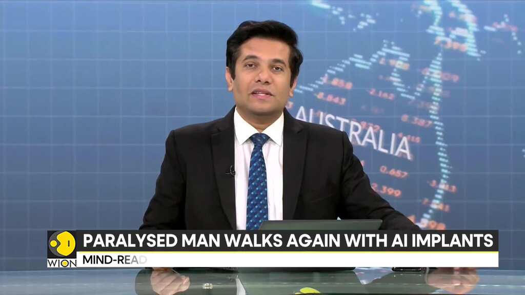 Can AI offer reliable cure for medical problems? Paralysed man walks again with AI implants | WION