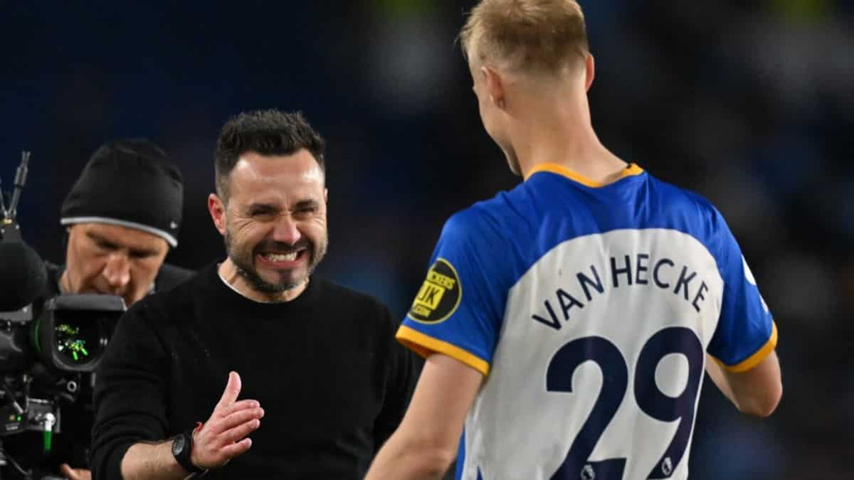 PL: Brighton secure top-six finish after 1-1 draw against Manchester City, qualify for Europe for first time