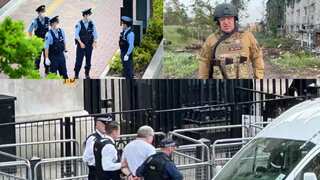 Top 10 world news: Man crashes car outside Downing Street gates, stabbing in Japan, and more