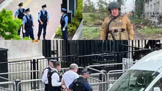 Top 10 world news: Man crashes car outside Downing Street gates, stabbing in Japan, and more