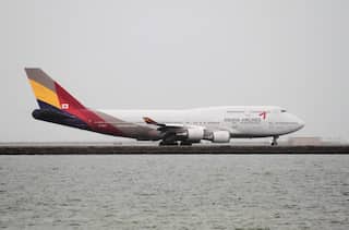 WATCH | Terrifying seconds after passenger opens emergency door mid-air