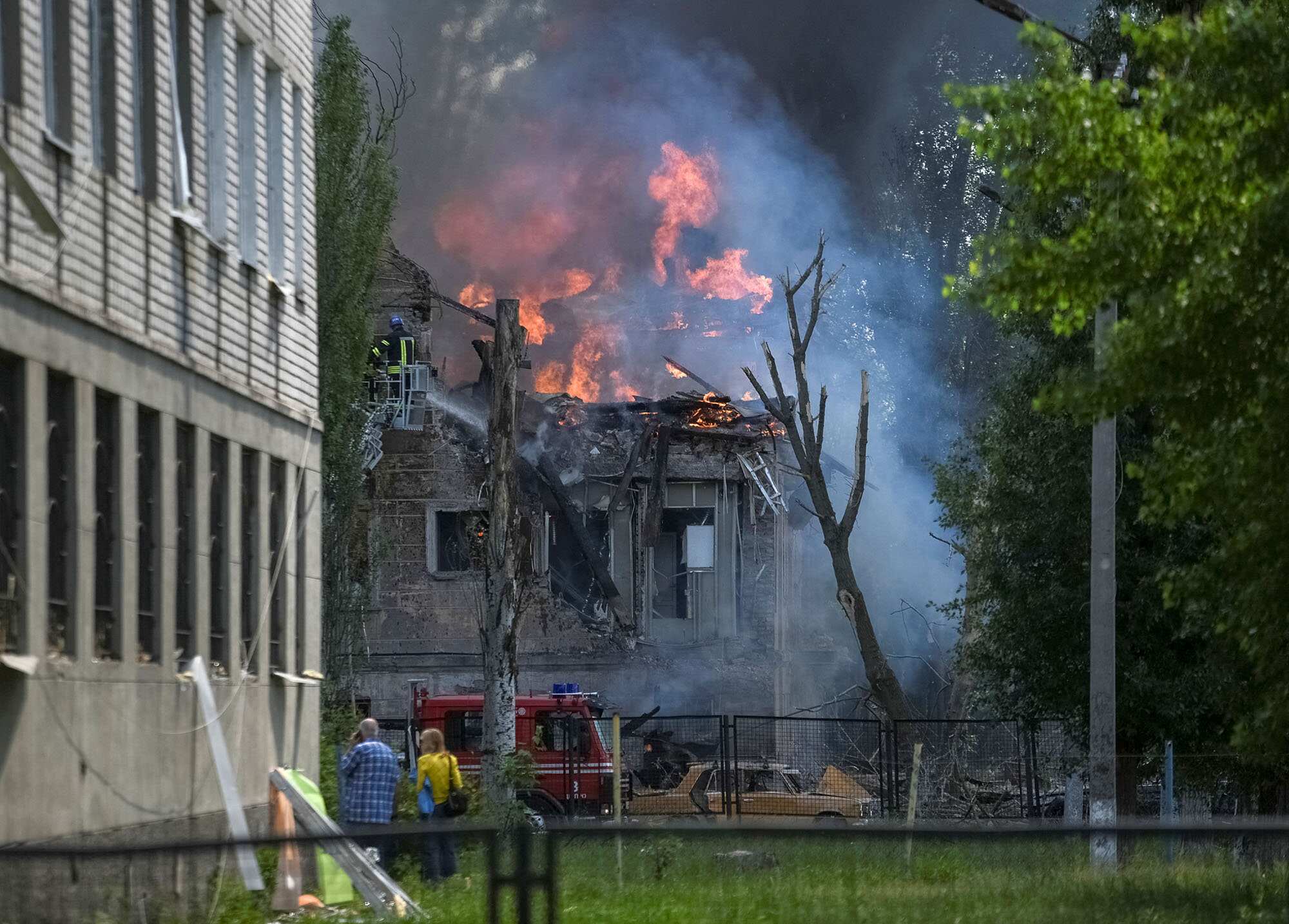Two killed, 31 injured as Russian missile strikes clinic in Ukraine’s Dnipro Two killed, 31 injured as Russian missile strikes clinic in Ukraine’s Dnipro