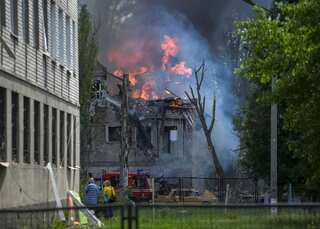 Two killed, 31 injured as Russian missile strikes clinic in Ukraine’s Dnipro