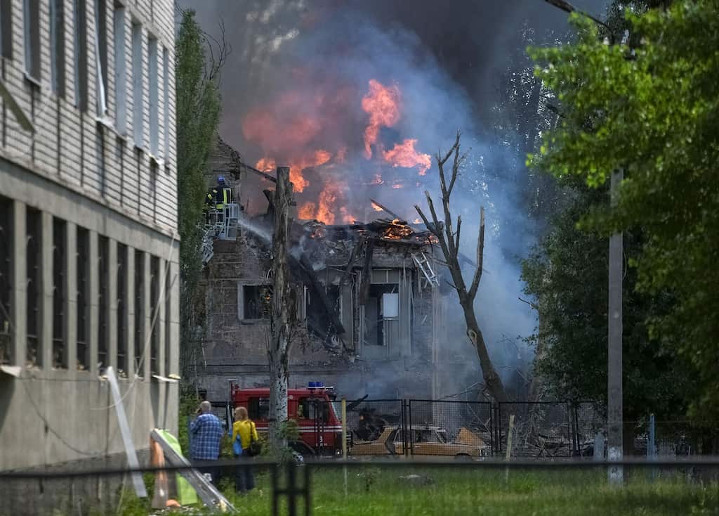 Two killed, 31 injured as Russian missile strikes clinic in Ukraine’s Dnipro