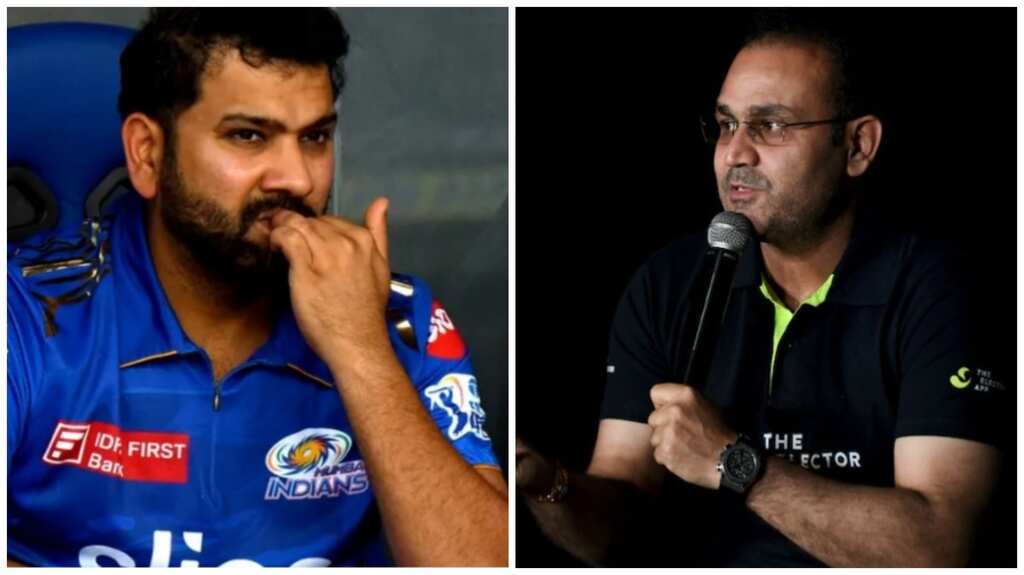 'Not happy with his batting': Virender Sehwag on Rohit Sharma ahead of GT vs MI tie in Qualifier 2