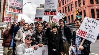 'Hot labour summer': Los Angeles unions back Hollywood writers