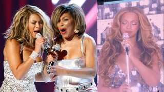 I wouldn't be on this stage without Tina Turner! Beyoncé pauses concert to honour late singer