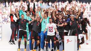 Bundesliga: Bayern Munich clinch 11th consecutive title in dramatic style after Dortmund's draw against Mainz
