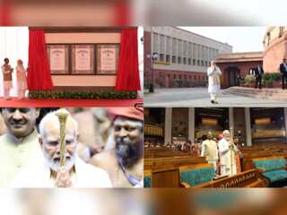 In Pics | Historic inauguration of India's new parliament by PM Modi