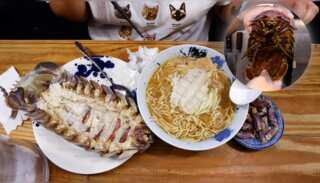 Feeling adventurous? This restaurant offers a 14-legged, deep-sea dwelling creature on its menu