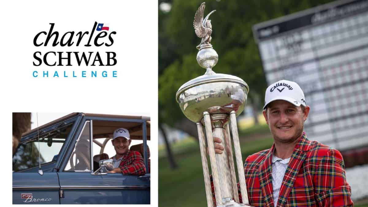 Golf: Emiliano Grillo wins PGA Tour's Charles Schwab Challenge for first title in eight years