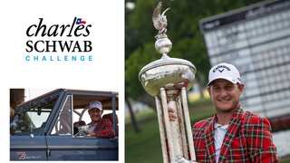 Golf: Emiliano Grillo wins PGA Tour's Charles Schwab Challenge for first title in eight years