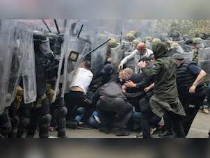 US expels Kosovo from military exercises after ethnic Serb clashes leave NATO troops injured