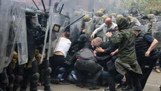 US expels Kosovo from military exercises after ethnic Serb clashes leave NATO troops injured