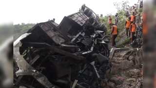 India: At least 10 dead, several injured as bus carrying pilgrims falls into gorge in Jammu