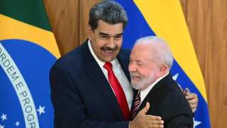 Lula welcomes back banned leader Maduro, both hit out at US sanctions against Venezuela