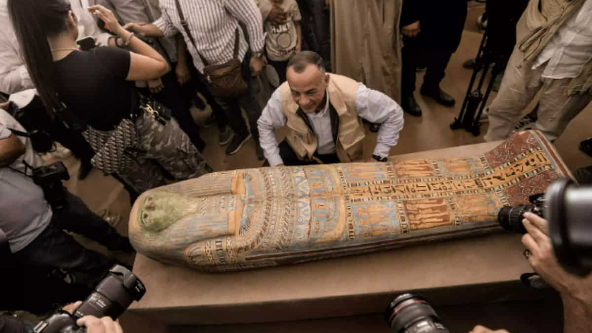 Excavation also uncovered another tomb