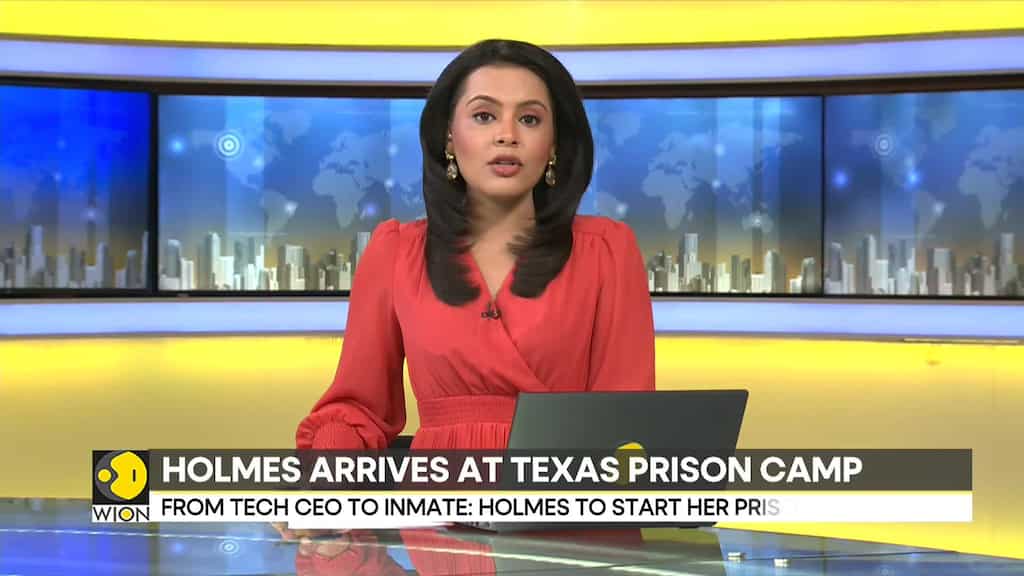 Theranos founder Elizabeth Holmes begins serving prison sentence