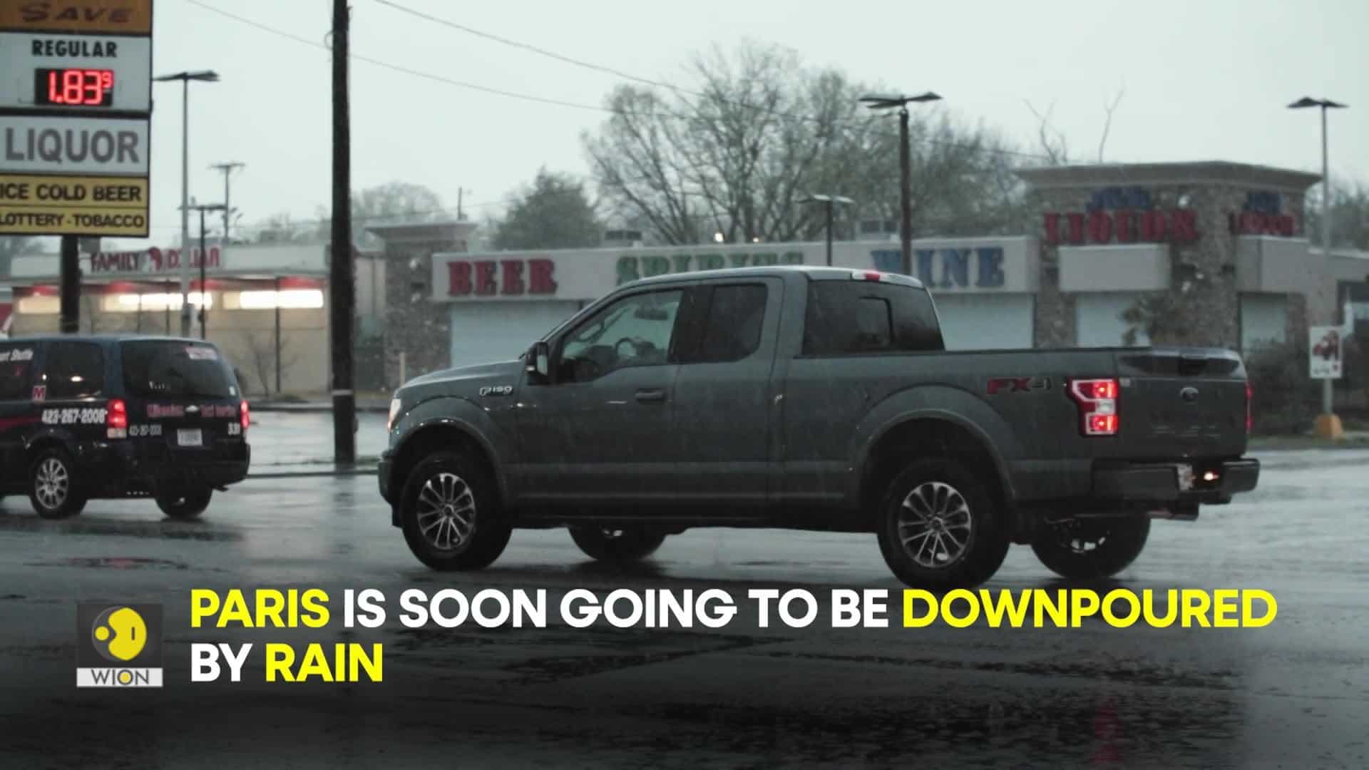 Firstofitskind weather report forecasts plastic rain in Paris. Know