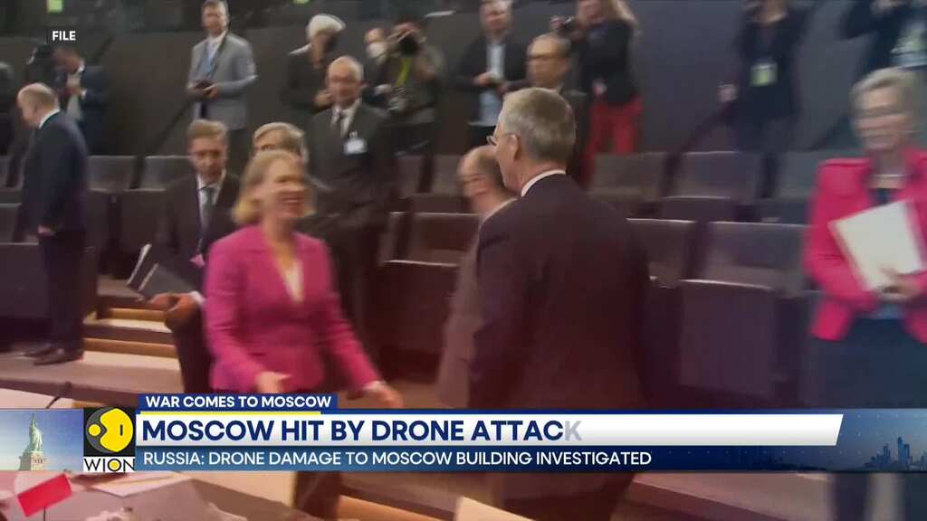 Large-scale drone attack hits Moscow for first time in Ukraine war