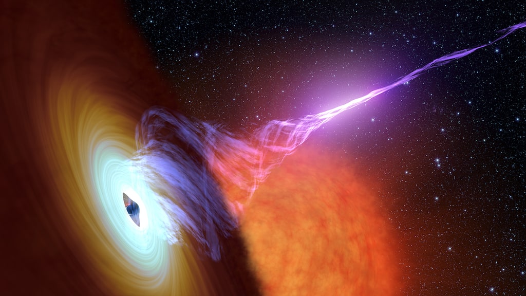 Scientists discover black hole shooting X-ray jet 60,000 times hotter than sun